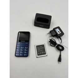 Outlet Telefon komórkowy dla seniora Panasonic KX-TU155 64 MB 2G niebieski