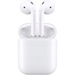 Outlet Słuchawki bezprzewodowe douszne Apple AirPods 2 generacji białe OPIS
