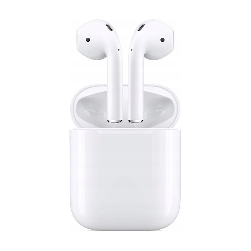 Outlet Słuchawki bezprzewodowe douszne Apple AirPods 2 generacji białe OPIS