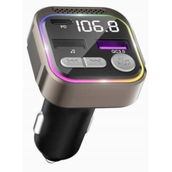 Outlet Adapter samochodowy Bluetooth GizmoVine szybka ładowarka USB-C OPIS