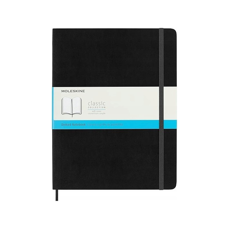 Outlet Notes Moleskine czarny 19 x 25cm 192 strony miękka okładka OPIS