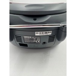 Outlet Radio sieciowo-bateryjne FM Lenco SCD-24BT WHBK białe OPIS