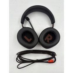 Outlet Słuchawki przewodowe nauszne JBL Quantum 400 mikrofon czarne