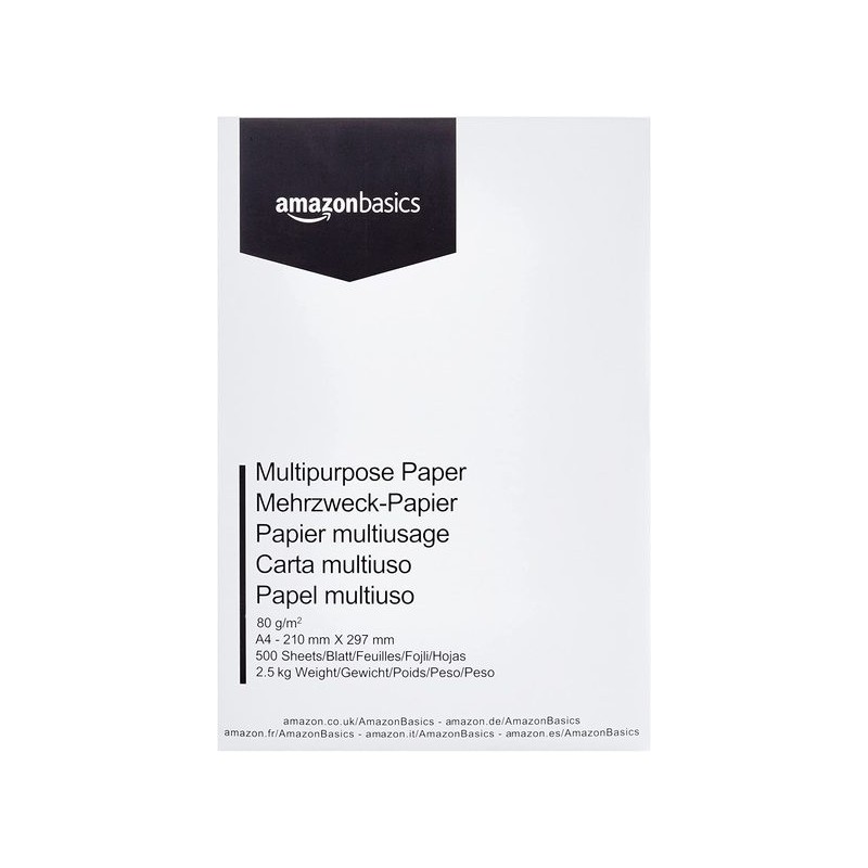 Papier biurowy uniwersalny Amazon format A4 210 x 297 mm 80g 500 arkuszy