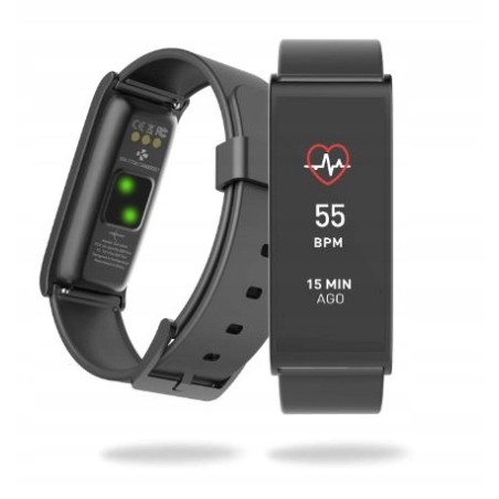 USZKODZONY Smartwatch Mykronoz ZEFIT4HR czarny 1,06" OPIS