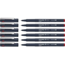 Cienkopis Schneider Pictus szerokość linii 0,4 mm niezmywalny czerwony 1szt