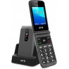 USZKODZONY Telefon komórkowySPC Stella 2 1 GB / 1 GB czarny OPIS