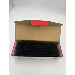 Outlet DHP metalowa czarna spirala do wiązania krok 5:1 100 szt 12mm