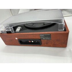 Outlet Przenośny gramofon Bluetooth Trzy Prędkość Winyl Jack Rca/3,5mm OPIS