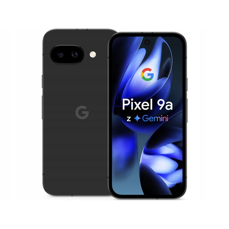 Telefon Google Pixel 9a 5G 8/256GB Czarny (Obsidian) P-OLED Ośmiordzeniowy