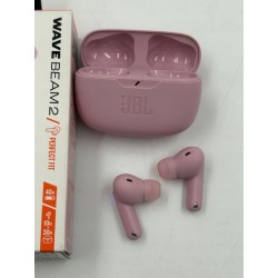 USZKODZONE Słuchawki bezprzewodowe douszne JBL Vibe Beam różowe OPIS