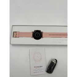 Damski smartwatch duży ekran dotykowy o przekątnej 1,32 cala IP68 różowy