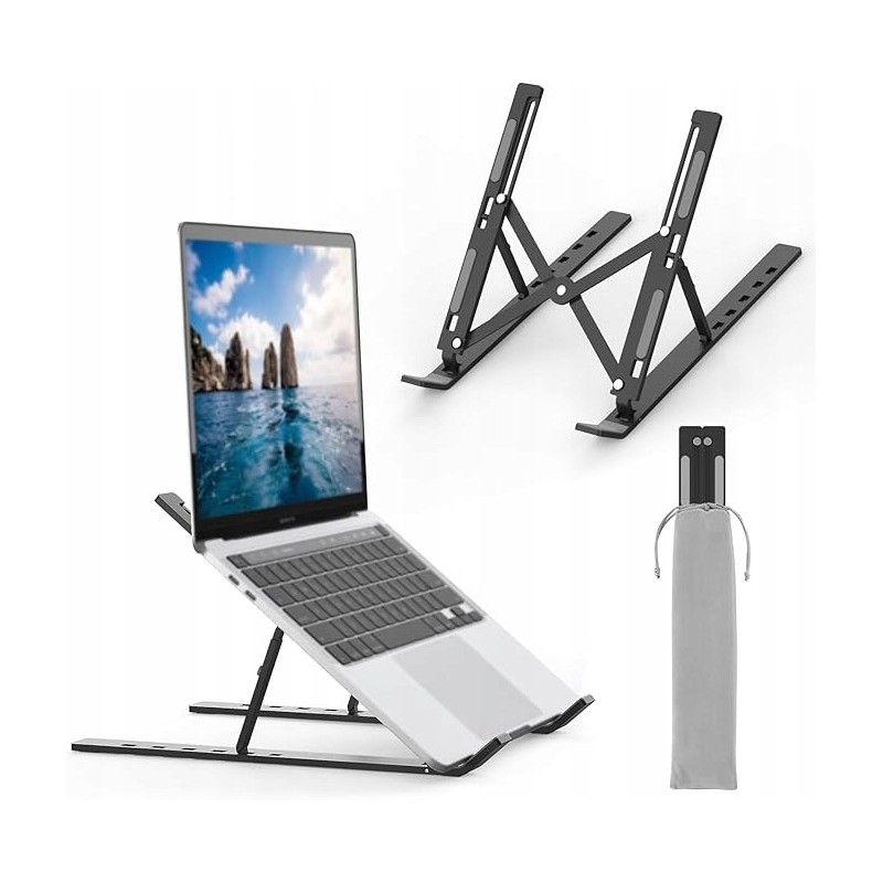 GRIFEMA Podstawka pod Laptopa z Regulacją Wysokości 6 pozycji nachylenia