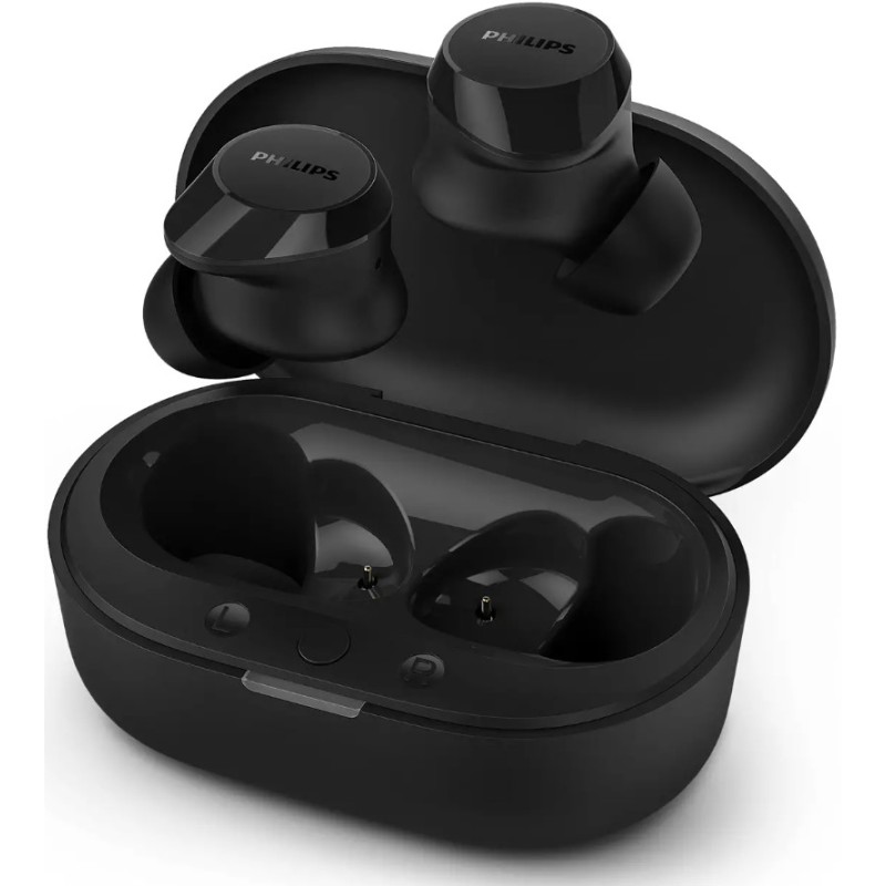 Outlet Słuchawki bezprzewodowe dokanałowe PHILIPS TAT1209BK/00 Bluetooth