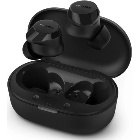 Outlet Słuchawki bezprzewodowe dokanałowe PHILIPS TAT1209BK/00 Bluetooth