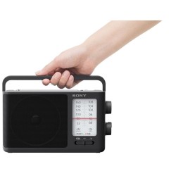 Outlet Radio sieciowo-bateryjne bezprzewodowe FM Sony ICF506 prosta obsługa