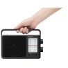 Outlet Radio sieciowo-bateryjne bezprzewodowe FM Sony ICF506 prosta obsługa