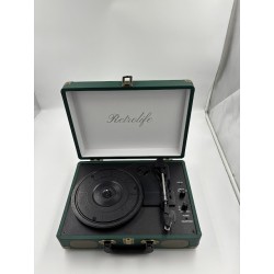 GRAMOFON RETROLIFE 3-BIEGOWY 33/45/78 U/MIN W STYLU WALIZKI BLUETOOTH AUX