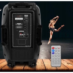 Outlet PYLE Przenośna Karaoke Maszyna Bluetooth 800W Zestaw Głośnik Party