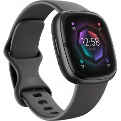 Outlet Smartwatch Fitbit Sense 2 szary Bluetooth NFC 162 mAh pulsometr