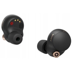Outlet Słuchawki bezprzewodowe douszne Sony WF-1000XM4 Bluetooth zasięg 10m