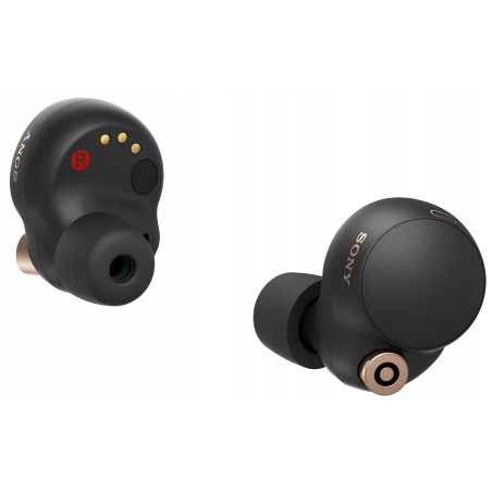 Outlet Słuchawki bezprzewodowe douszne Sony WF-1000XM4 Bluetooth zasięg 10m