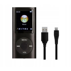 Outlet OCIODUAL odtwarzacz metalowy MP3/MP4 kompaktowy FM Bluetooth lekki