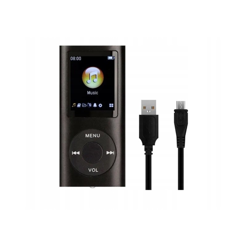Outlet OCIODUAL odtwarzacz metalowy MP3/MP4 kompaktowy FM Bluetooth lekki
