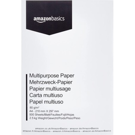 Papier biurowy uniwersalny Amazon format A4 210 x 297 mm 80g 500 arkuszy