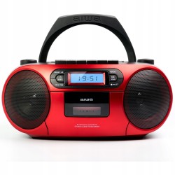 Outlet Radioodtwarzacz Boombox Aiwa BBTC-550RD BT CD USB Kaseta FM AUX