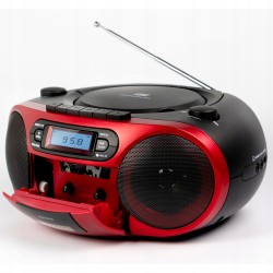 Outlet Radioodtwarzacz Boombox Aiwa BBTC-550RD BT CD USB Kaseta FM AUX