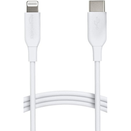 Outlet Kabel USB typ C - Apple Lightning AmazonBasic max 480 Mbit/s 18 W