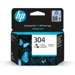 Outlet HP oryginalny tusz 304 Tri-colour N9K05A poj. 3 ml wydajność 100 str
