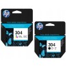 Outlet HP oryginalny tusz 304 Tri-colour N9K05A poj. 3 ml wydajność 100 str
