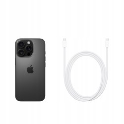 ZABLOKOWANY iCloud Smartfon Apple iPhone 16 Pro 8 GB / 256 GB 5G czarny