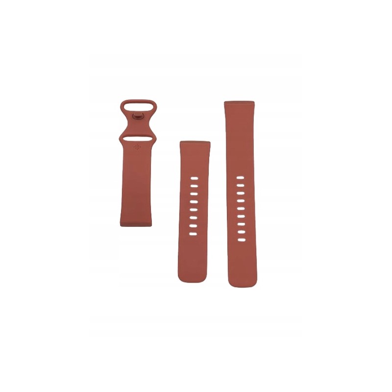 Oryginalny pasek do Fitbit Versa 3 lososiowy 23 mm z zapinką 10.5cm + 14cm
