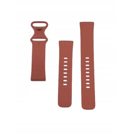 Oryginalny pasek do Fitbit Versa 3 lososiowy 23 mm z zapinką 10.5cm + 14cm