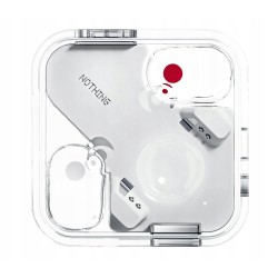 Słuchawki bezprzewodowe dokanałowe Nothing Ear Białe Bluetooth B171 500 mAh
