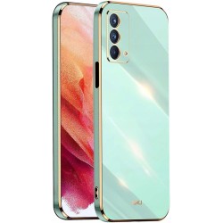 Outlet Etui do Oppo A74 5G / A54 5G ochronne etui z powłoką Plating TPU