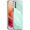 Outlet Etui do Oppo A74 5G / A54 5G ochronne etui z powłoką Plating TPU