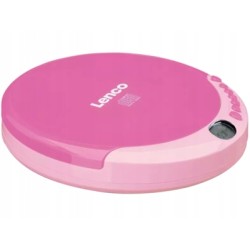Outlet Odtwarzacz CD Audio Lenco CD-011PK Wyświetlacz LCD Antyshock ESP