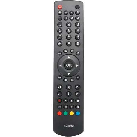 Outlet AULCMEET Pilot zdalnego sterowania zamiennik do telewizorów Kunft HD