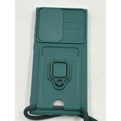 Outlet Etui do Samsung Galaxy S22 Ultra 5G z łańcuszkiem lekkie elastyczne