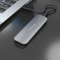 Outlet Obudowa na dysk M.2 Aisens Ultra Data ASM2-006GRY 5 Gbit/s max 2 TB