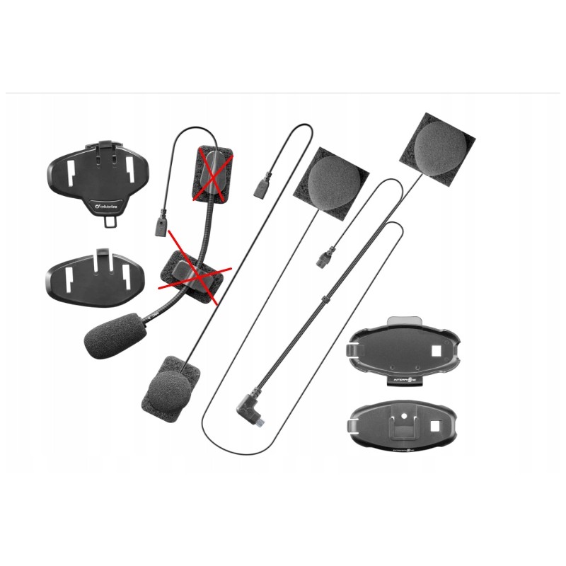 Outlet INTERPHONE Zestaw audio 40 mm zestaw zamienny do głośników interkom