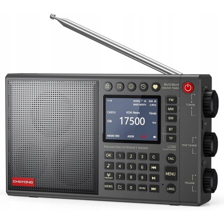 RADIO INTERNETOWE CHOYONG LC90 WI-FI 4G PRZENOŚNE 5000 MAH GŁOŚNIK BT 15 W
