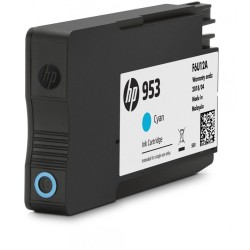 Outlet Oryginalny Tusz HP 953 Błękitny F6U12AE poj. 9ml wydajność 630 stron