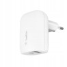 Outlet Ładowarka sieciowa Belkin USB typ C do Apple 3000 mA 5 V biały