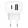 Outlet Ładowarka sieciowa Belkin USB typ C do Apple 3000 mA 5 V biały