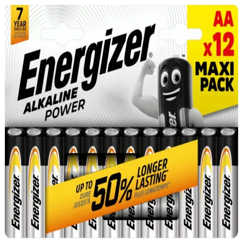 Bateria alkaliczna Energizer AA (R6) 12 szt.